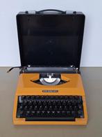 vintage retro oranje gele Sperry Remmington typemachine, Diversen, Typemachines, Ophalen of Verzenden, Gebruikt