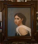 Schilderij ingelijst, Ophalen of Verzenden