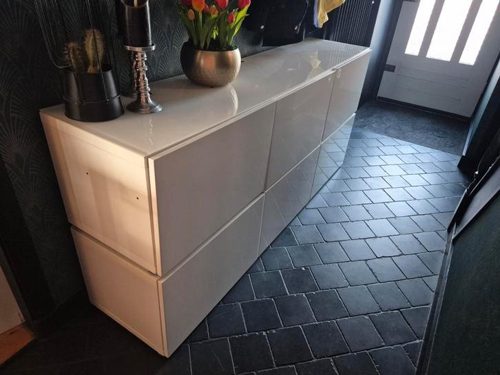 2 Ikea Besta kasten - Perfecte opbergoplossing!, Huis en Inrichting, Kasten | Dressoirs, Gebruikt, 100 tot 150 cm, 25 tot 50 cm