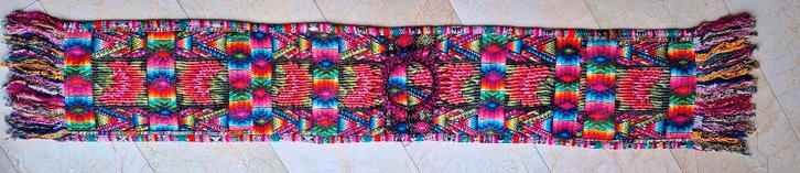 Handgeweven wandloper uit Guatamala, Antiek en Kunst, Kunst | Niet-Westerse kunst, Ophalen of Verzenden