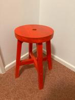 Rode kruk, Huis en Inrichting, Ophalen of Verzenden, Gebruikt, Hout