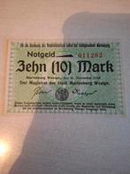 Mariënburg Westpr. 10 Mark Noodgeld 1918, Postzegels en Munten, Bankbiljetten | Nederland, Ophalen of Verzenden, Los biljet