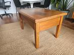 Handgemaakte salontafel/bijzettafel van eikenhout, Ophalen, 50 tot 100 cm, 50 tot 75 cm, 50 tot 100 cm