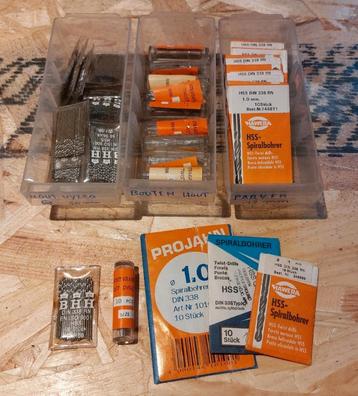 Metaalboren HSS(-G, -R en - Co) beschikbaar voor biedingen