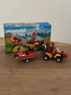 Playmobil Reddingsquad met draagberrie incl doos (9130), Ophalen of Verzenden, Gebruikt