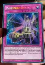 Yu-Gi-Oh! Dimension Sphinx MVP1-ENS24 1st Ed !, Foil, Ophalen of Verzenden, Losse kaart, Zo goed als nieuw