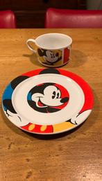 Mickey Mouse bord en soepkom, Ophalen of Verzenden, Zo goed als nieuw, Kom(men), Overige stijlen