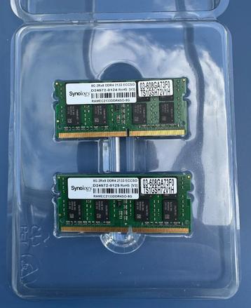 2x Synology RAMEC2133DDR4-8GB SoDimm (16GB totaal) beschikbaar voor biedingen