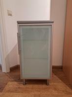 Set badkamerkastjes; basis wit, glazen deuren, Huis en Inrichting, Ophalen, 25 tot 50 cm, Minder dan 100 cm