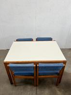 Vintage Verlengbare Eettafel en Stoelen, Braakman, Pastoe, Ophalen, Gebruikt, Pastoe, Onbekend