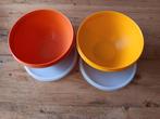Tupperware Vershoudbakjes - Set van 2, Huis en Inrichting, Keuken | Tupperware, Ophalen of Verzenden, Gebruikt, Wit, Bak of Kom