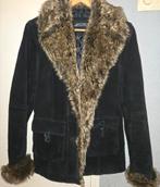 Authentic Jacket Faux Fur, Maat 38/40 (M), Zwart, Ophalen of Verzenden, Authentic