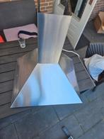 Gebruikte Afzuigkap 60cm, Witgoed en Apparatuur, Afzuigkappen, Ophalen, Gebruikt, Wandschouwkap, Motor