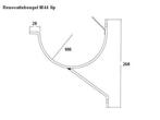 Renovatiebeugels voor een zinken dakgoot (mastgoot) M44, Doe-het-zelf en Verbouw, Buizen en Afvoer, Nieuw, Ophalen of Verzenden