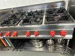 Berto's Horeca Gasfornuis - 6 Pits, Zakelijke goederen, Horeca | Keukenapparatuur, Ophalen of Verzenden, Nieuw zonder verpakking