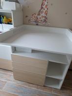 Småstad Ikea Commode - Wit/Berken, Ophalen, Gebruikt, 70 cm of meer, 75 tot 100 cm