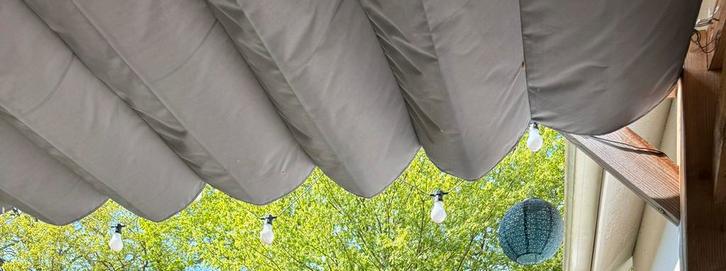 Mooi doek als dak voor pergola, Tuin en Terras, Overkappingen, Tuinpaviljoen, Ophalen