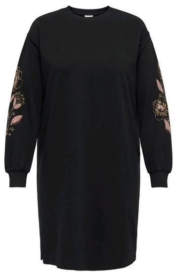 Zwarte sweatdress Carteresa van Only Carmakoma 
Maat 50/52 L beschikbaar voor biedingen