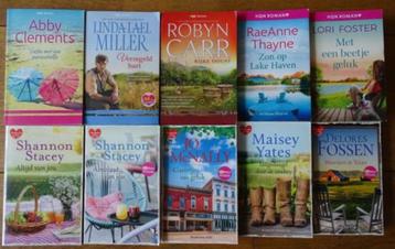 10 x Harlequin roman feelgood roman boeken, zie foto's set 1 beschikbaar voor biedingen