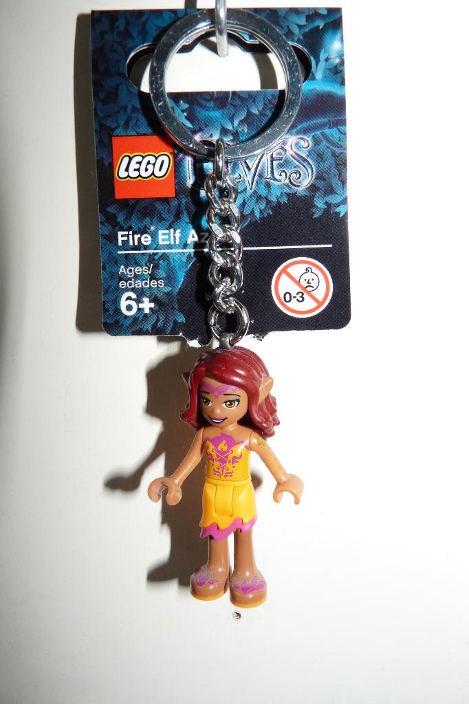 nieuw Lego sleutelhanger 853560 Elves – Azari de vuurelf, Kinderen en Baby's, Speelgoed | Duplo en Lego, Nieuw, Lego, Ophalen of Verzenden