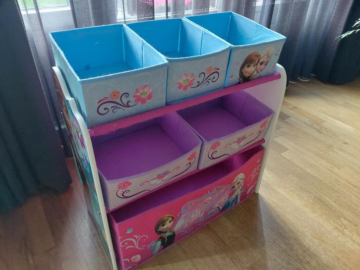Frozen Speelgoedkast/Commode, Kinderen en Baby's, Kinderkamer | Commodes en Kasten, Gebruikt, Kast, Minder dan 90 cm, Minder dan 75 cm