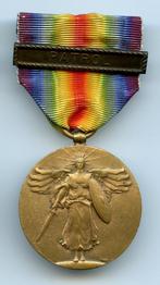 WO1 US Victory Medal met "Patrol" Clasp (Wrap Brooch), Ophalen of Verzenden, Marine, Amerika, Lintje, Medaille of Wings