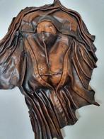 Lederen kunstwerk, Antiek en Kunst, Ophalen of Verzenden