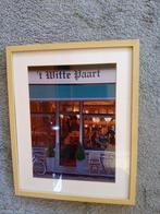 Wand decoratielijst IKEA met afbeelding café., Huis en Inrichting, Ophalen, Minder dan 50 cm, 50 tot 75 cm, Zo goed als nieuw