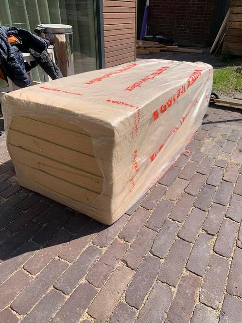 Gutex Thermoflex houtvezel isolatie 80mm 1 pak, Doe-het-zelf en Verbouw, Isolatie en Afdichting, Nieuw, Muurisolatie, Dakisolatie