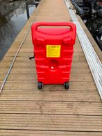 Brandstoftank met wielen - Gemakkelijk tanken! 53 liter, Watersport en Boten, Ophalen of Verzenden, Gebruikt, Motor en Techniek