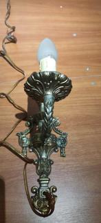 Vintage Wandlamp, Huis en Inrichting, Lampen | Wandlampen, Ophalen of Verzenden, Gebruikt, Metaal, Vintage