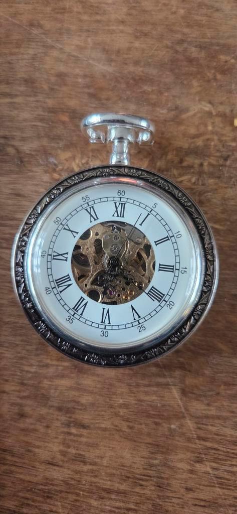 Vintage Zakhorloge met Mechanisch Uurwerk, Antiek en Kunst, Antiek | Klokken, Ophalen of Verzenden
