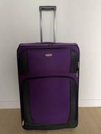 ZGAN grote paarse reiskoffer, Sieraden, Tassen en Uiterlijk, Koffers, Overige materialen, Zo goed als nieuw, Ophalen, 70 cm of meer