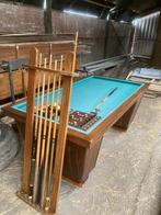 Biljarttafel compleet, Sport en Fitness, Biljarten en Poolen, Ophalen, Zo goed als nieuw, Biljarttafel