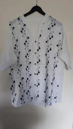 Prachtige witte linnen blouse, 42, nieuw!, Ophalen of Verzenden, Nieuw, Maat 42/44 (L), Wit