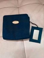 Vintage Christian Dior parfums pouch donker blauw, Ophalen of Verzenden, Nieuw, Blauw