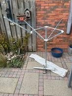 Droogmolen voor caravan, Ophalen