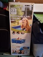 Intex zwembad 2,2 x 1,5 m x 60cm hoog, Tuin en Terras, Zwembad-toebehoren, Ophalen, Gebruikt, Filter
