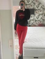 ENES leren broek, Kleding | Dames, Ophalen of Verzenden, Zo goed als nieuw, Maat 34 (XS) of kleiner, Lang