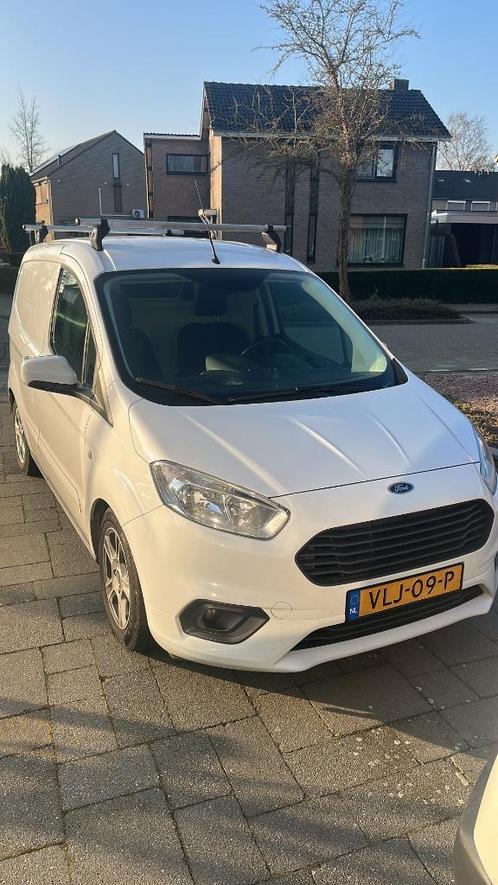 Ford Transit 2021 Wit 82.000KM, Auto's, Bestelauto's, Particulier, ABS, Adaptieve lichten, Airbags, Airconditioning, Alarm, Android Auto