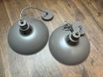 2 stuks hanglamp - Industrieel Design, Huis en Inrichting, Lampen | Hanglampen, Ophalen, Zo goed als nieuw, Metaal, 50 tot 75 cm