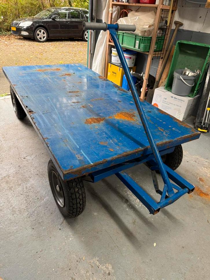 Handtrekkar / Platformwagen - Vlaardingen, Doe-het-zelf en Verbouw, Transportwagens, Ophalen