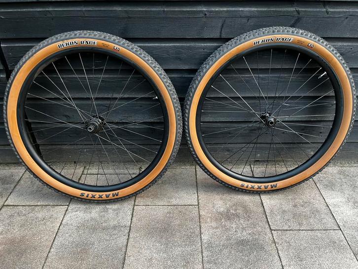 Syncros x27 wielset incl Maxxis rekon race banden, Fietsen en Brommers, Fietsonderdelen, Nieuw, Mountainbike, Wiel, Ophalen of Verzenden