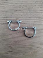 Nieuwe tepelpiercing., Ophalen of Verzenden, Zo goed als nieuw, Staal, Oor- of Traguspiercing