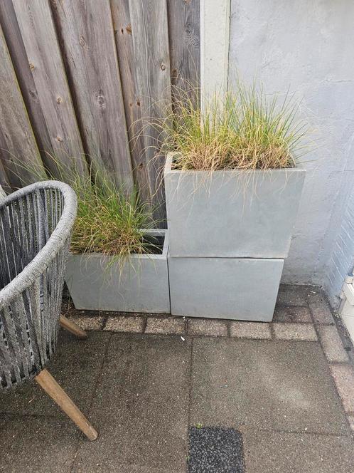 10 stuks dezelfde Plantenbakken, Tuin en Terras, Bloempotten, Gebruikt, Kunststof, Balkon, Tuin, Minder dan 25 cm, Rechthoekig