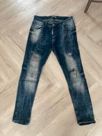 Icon heren spijkerbroek jeans maat 32 slimfit donkerblauw, Ophalen of Verzenden, Zo goed als nieuw, Blauw, W32 (confectie 46) of kleiner
