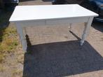 grenen tafel 80x160, Ophalen, Gebruikt, 25 tot 50 cm, Rechthoekig
