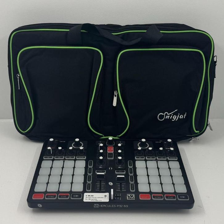 Hercules P32 DJ controller | In tas | Met garantie, Muziek en Instrumenten, Dj-sets en Draaitafels, Zo goed als nieuw, Dj-set