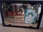 Spiegel Coca Cola origineel, Antiek en Kunst, Antiek | Spiegels, Ophalen of Verzenden, Rechthoekig
