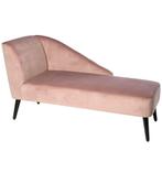 Riverdale chaise long roze bankje, Eenpersoons, 75 tot 100 cm, Ophalen of Verzenden, Zo goed als nieuw